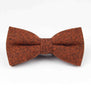 Mens Formal Wear Thick Business Bowtie Butterfly Men Dick Solid Color Wool Cravat Unisex England Style Bow Tie