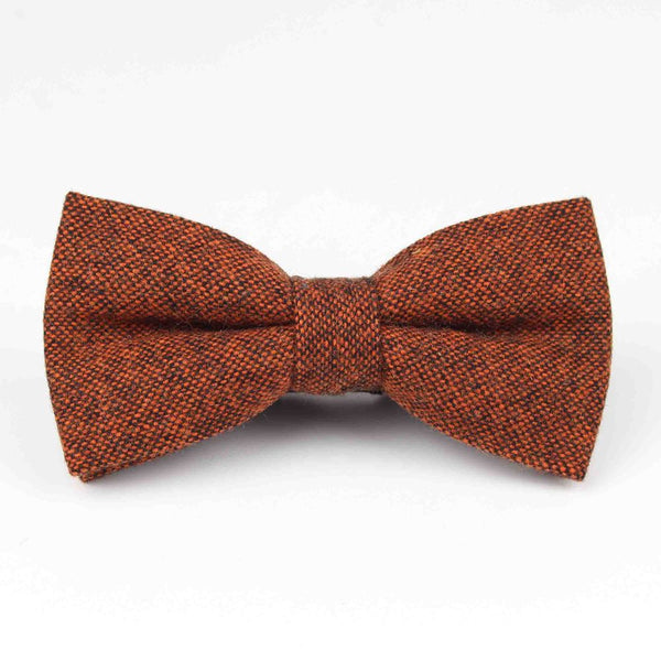 Mens Formal Wear Thick Business Bowtie Butterfly Men Dick Solid Color Wool Cravat Unisex England Style Bow Tie