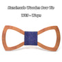 Mahoosive Wood Bow tie men Groom Marry Groomsmen Wedding Party Colorful Engraved Butterfly Cravats Mens wooden bow tie