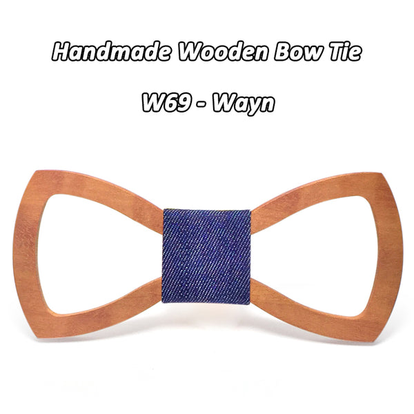 Mahoosive Wood Bow tie men Groom Marry Groomsmen Wedding Party Colorful Engraved Butterfly Cravats Mens wooden bow tie