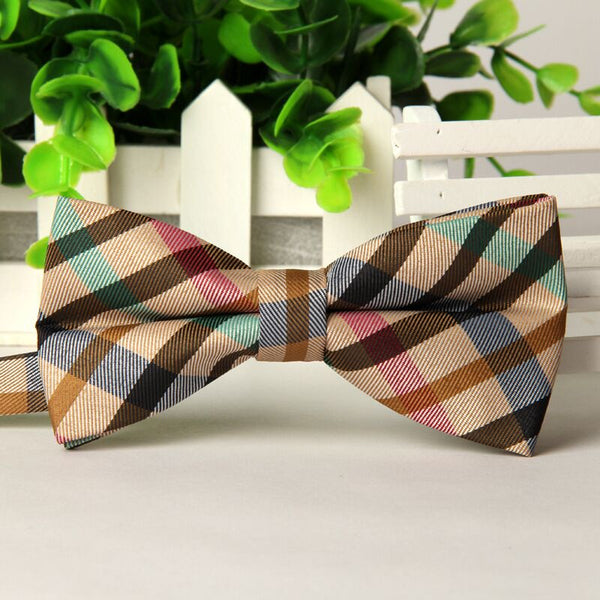 SHENNAIWEI high quality fashion 2016 men casual Cotton bow tie men's bowties for man butterfly cravat Plaid bowtie Gravata lot
