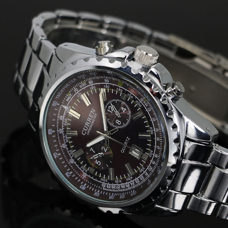 2016 Top Brand Luxury Men's Watches Men Wristwatches Stainless Steel Strap Business Dress Watch Reloj Hombre Time Clock Men