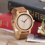 DROP SHIPPING BOBO BIRD Timepieces Bamboo Wooden Watches for Men and Women With Leather Strap relogio masculino C-A19
