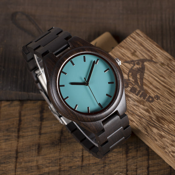 TOP Brand Men's Watches BOBO BIRD Handmade Wooden Strap Luxury Japan Movement Quartz Watches Clock Relogio Masculino C-I21