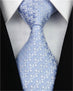 Fashion Mens Accessories Check Pattern Business Silk Tie Geometric Jacquard Woven Necktie for Men 3"/7.5cm