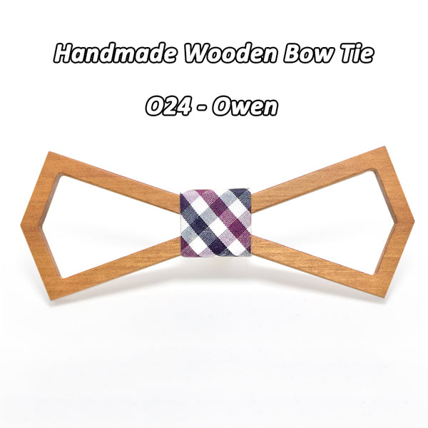 Mahoosive 2017 New Design Handmade Hardwood Mens Wooden Bow Ties Gravatas Corbatas Business Party Ties For Men Wood Ties