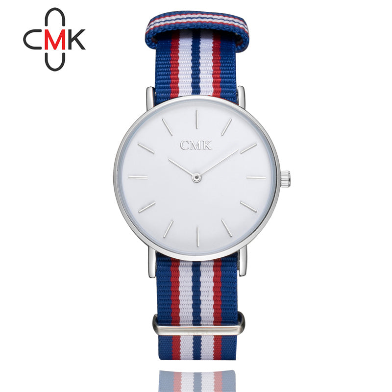 CMK Classic Cambridge Wrist Watch Men's Slim Quartz Watch Designer Males Fashion Wristband Clock 2018 New Brand Relojes Moda