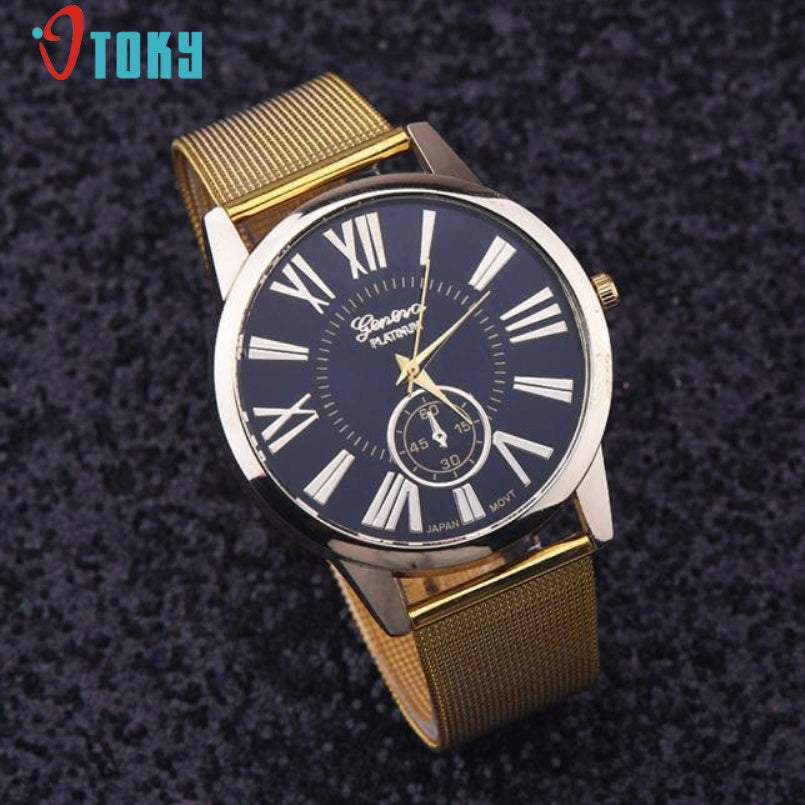 Excellent Quality Famous Top Luxury Brand Watch Ultrathin Men Stainless Steel Waterproof Gift Quartz Watches Relogio Masculine