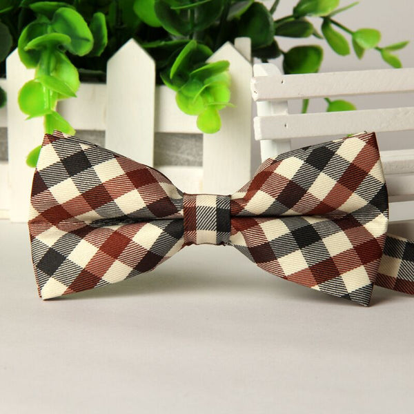 SHENNAIWEI high quality fashion 2016 men casual Cotton bow tie men's bowties for man butterfly cravat Plaid bowtie Gravata lot