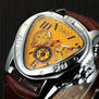 JARAGAR Mens Watches New Men Triangle Shape Automatic Mechanical Watches Auto Date Wristwatch Relogio Masculino