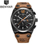 BENYAR Wristwatches design Chronograph Sport Mens Watches Fashion Brand Military waterproof Quartz Watch Clock Relogio Masculino