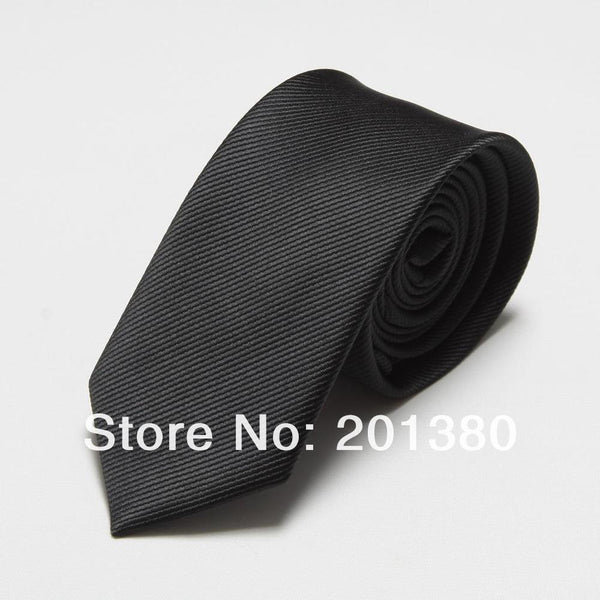 2017 Fashion Narrow Tie Men Wedding gravata slim 6cm width 19 colors