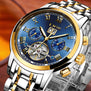 LIGE Men Watches New Top Brand Luxury Automatic Mechanical Watch Business Waterproof Sport Clock Men Watches Relogio Masculino
