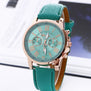 2017 New Fashion Geneva Watches Roman Numerals Faux Leather Quartz Watch Women Men Casual Wrist Watch relogios feminino Hours