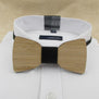 2017 New Fashion Geometric Mastache Wooden Bow Tie For Men Made of Eco-friend Bamboo Wood