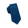 DN-881 Solid Plain Men's Deep Blue Geometric Silk Novelty Neckties Single Classic Tie For Men Formal Wedding Party Free Shipping