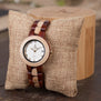 2017 Luxury Brand BOBO BIRD Watches Full Wooden Women Wristwatch Casual Calendar Quartz-watch relogio feminino B-M19