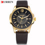 CURREN Luxury Brand Men Casual Sport Watches Mens Leather Waterproof Quartz Watch Man Business Date Wristwatch Relogio Masculino
