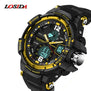 Losida Luxury Brand G Rubber Strap Shock Watch Military Army Blue LED Pointer Waterproof Men Sports Watches Clock relogio Male
