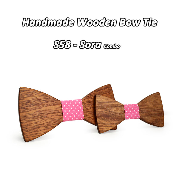 Mahoosive Wooden bow tie corbata boda corbatas ties for men kids necktie bowtie gravata casamento