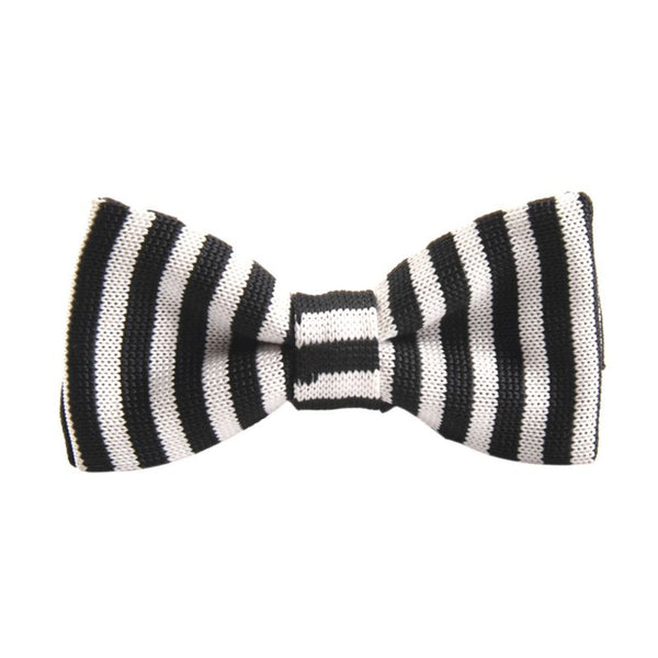 New Arrival Men's Bowtie Striped Bowtie Knit Tie Knitted Pre Tied Bow Tie Woven Bowtie Tie 20 Styles