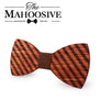 Mahoosive Etching Wood Bow Ties for Mens Wedding Suits Wooden Bow Tie Butterfly Shape Bowknots Gravatas Slim Cravat