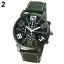 Men's Casual Sports Stainless Steel Silicone Band Quartz Analog Wrist Watch 5ZF6