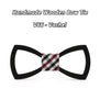 Mahoosive Wood Bow tie men Groom Marry Groomsmen Wedding Party Colorful Engraved Butterfly Cravats Mens wooden bow tie