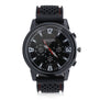 Black Sports Fashion Silicone Military Watch for Men Pilot Army Style Wristwatch Reloj Hombre New Arrivals Relogio Masculino