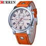 Curren Men's Sports Quartz Watches Mens Watches Top Brand Luxury Leather Wristwatches Relogio Masculino Men Curren Watches 8192