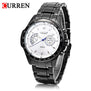 CURREN Watches Mens Quartz Fashion Casual Watch Stainless Full Steel Strap Waterproof 3ATM Wristwatch 8020 Relogio Masculino