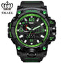 SMAEL Men Fashion S Shock Wristwatch Reloj Business Outdoor Sports Digital Watch LED Display Quartz Multi-functional Clock 1545