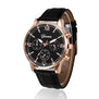 xiniu relogios masculino 2018 Brand Business Watch For Men PU Leather Band Analog Alloy Quartz Wrist Watches Men Watch Clock