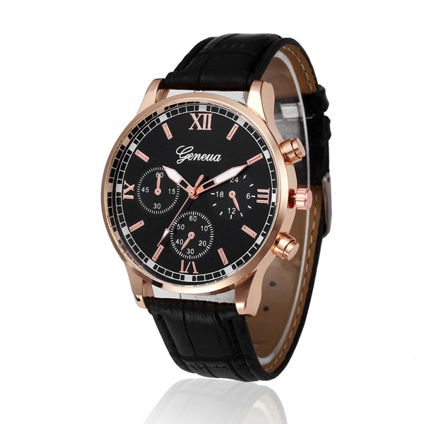 xiniu relogios masculino 2018 Brand Business Watch For Men PU Leather Band Analog Alloy Quartz Wrist Watches Men Watch Clock