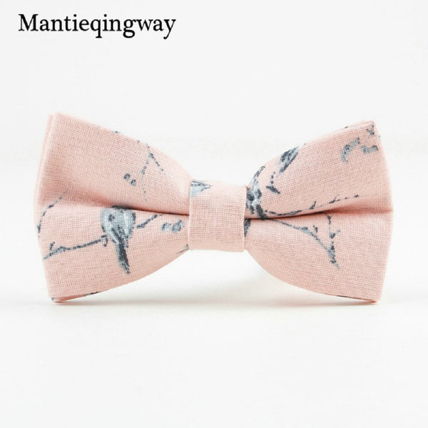 Mantieqingway Fashion Mens Wedding Floral Bowtie Formal Business Bow Tie Bowkont For Men Gravata Borboleta of Vestidos Corbatas