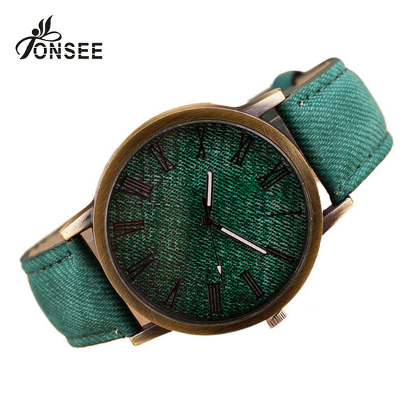 watch men 9 Colors retro men watches numerals Faux Leather Quartz Casual men clock watch montre homme relogio masculino gift#A