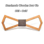 Mahoosive 2017 New Design Handmade Hardwood Mens Wooden Bow Ties Gravatas Corbatas Business Party Ties For Men Wood Ties