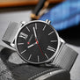 Curren Mens Watches Top Brand Luxury Gold Quartz Men Watch Waterproof Mesh Strap Casual Sport Male Clock Watch Relogio Masculino