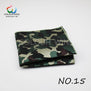 Genuine Yiyanyang Cotton Floral Pocket Square 9.05 Inch Camo Color Polyester Paisley Handkerchief Tie For Men Gift Gentle Hanky
