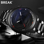 Break Photographer Series Unique Creative Design Quartz Watch Men Women Unisex Wristwatches Sport Steel Casual Fashion Watches