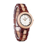 2017 Luxury Brand BOBO BIRD Watches Full Wooden Women Wristwatch Casual Calendar Quartz-watch relogio feminino B-M19