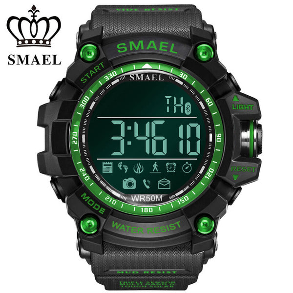 SMAEL Sport Watch Men Fashion Military Running LED Display Digital-Watch Waterproof Mens Watches Clock