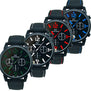 1PC Men Fashion Stainless Steel Sport Cool Quartz Hours Wrist Analog Watch Relogio Masculino dropshipping