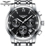 Fashion Watch men Luxury top brand GUANQIN steel men watch luminous waterproof Wristwatch multifunction Men Clock quartz watch