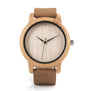 BOBO BIRD A16 Men Design's Analog Bamboo Wood Watches Men Top luxury brand With Real Leather Strap For Gift