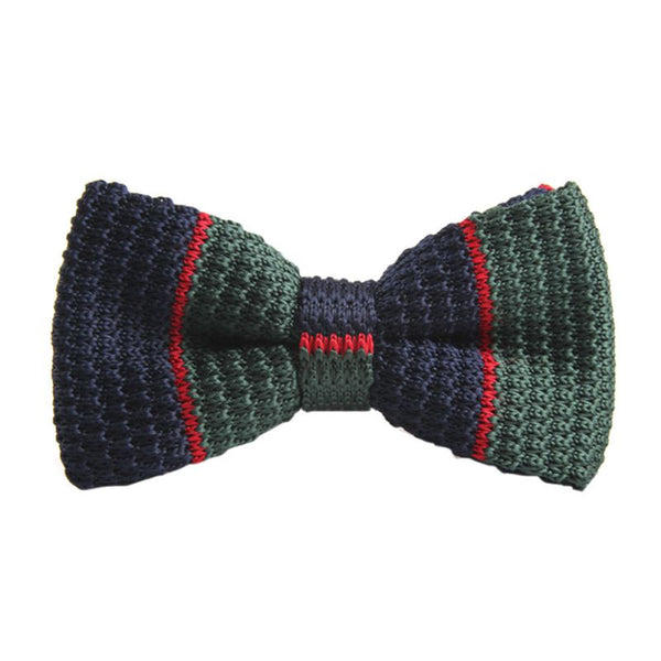 New Arrival Men's Bowtie Striped Bowtie Knit Tie Knitted Pre Tied Bow Tie Woven Bowtie Tie 20 Styles