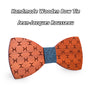Mahoosive Bowties Groom Normal Mens wood Cravat Gift For Men Butterfly Gravata Male Marriage Wedding Bow Ties