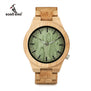 BOBO BIRD V-B22 Original Bamboo Men's Wristwatch Classic Folding Clasp Quartz Movement Wrist Watch erkek kol saati