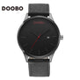 Casual Mens Watches Top Brand Luxury Men's Quartz Watch Waterproof Sport Military Watches Men Leather Relogio Masculino DOOBO