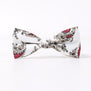 Mantieqingway Floral Printed Cotton Bowtie for Men Wedding Gentlemen Skinny Bow Tie Suits Tie Gravatas Slim Bowknot Cravats